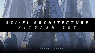 Sci-Fi Architecture Kitbash video thumbnail