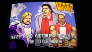 WWF Superstars Arcade Game - No One Can Beat.. Million Bucks!!!! WWE