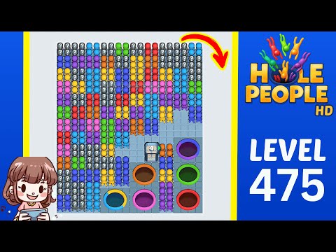 Hole People Level 475 Solution Walkthrough