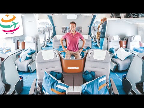 Lufthansa Business Class 747-8 Frankfurt - Johannesburg | YourTravel.TV