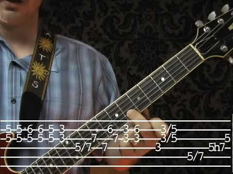 Guitar Lesson: Sultans of Swing, Part 2 (first verse) with Andy Schiller of BeyondGuitar.com.