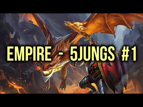 5Jungs vs Empire Dota 2 Highlights ESL One NY EU Qualifiers Game 1