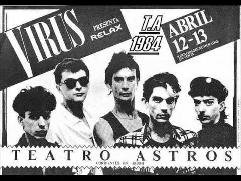 Virus - Amor Descartable (Teatro Astros.Pres."Relax".1984)
