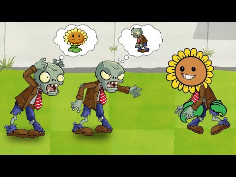 Plants Vs Zombies GW Animation - Episode 28 - Sunflower Zombie