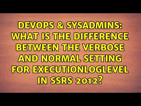 What is the difference between the Verbose and Normal setting for ExecutionLogLevel in SSRS 2012?