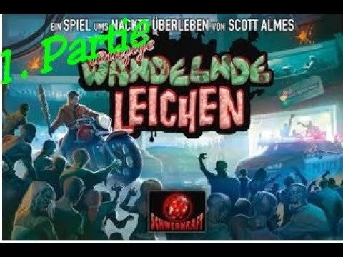 Winzige wandelnde Leichen - [Brettspiel] [Live] [Let's Play] [Solo] - 1. Partie