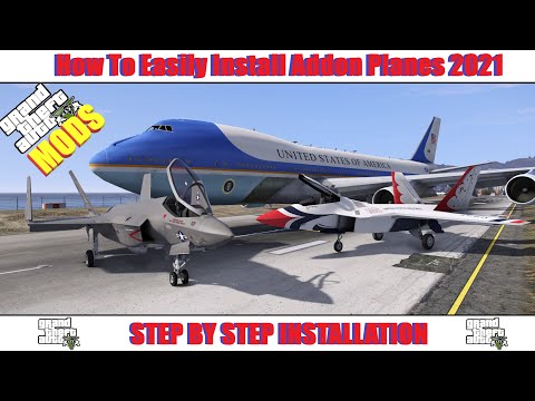 How To Easily Install Addon Planes (2021) GTA 5 MODS | #GTA5 #GTAV