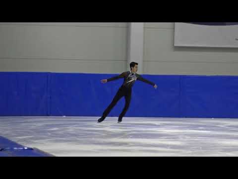 1. Christmas Cup 2018: Diego Sandana (MEX) - Senior Men Free Skating