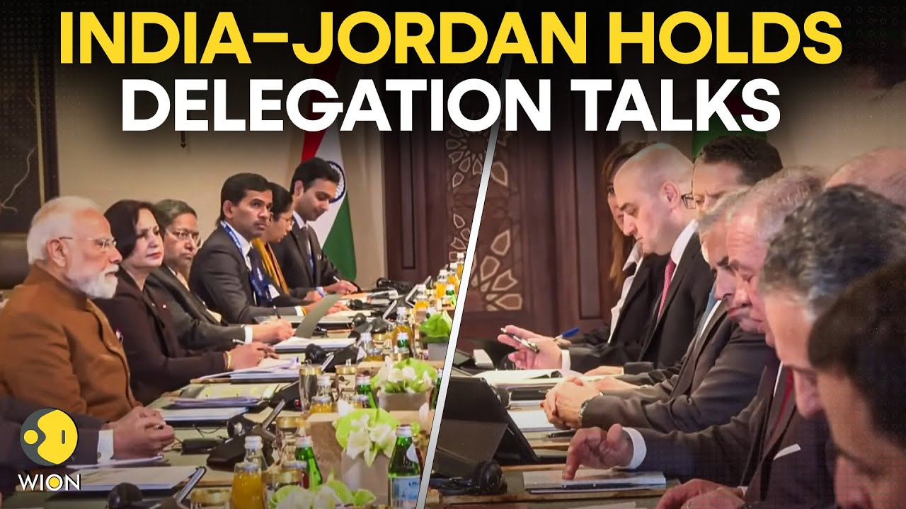 PM Modi In Jordan LIVE: Indian PM Holds Delegation-Level Talks With HM King Abdullah II Of Jordan