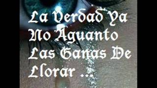 me duele pero tengo que decirte adios