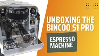 Unboxing | Bincoo | S1 Pro Semiautomatic Espresso Machine #bincoo #s1pro