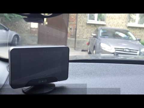 Миниатюра изображения товара Парковочный радар AAALine LCD-14 (белый)