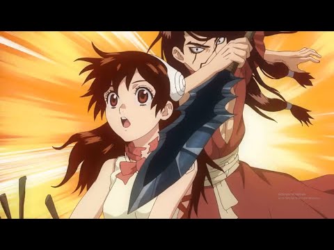 Dr Stone - Senku And Taiju Reviving The Return of Yuzuriha