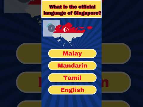 What is the official language of Singapore?!?