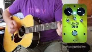 Video thumbnail for Rockett : LEMON AID Booster/Preamp (with Martin OM28E) by Brett Kingman