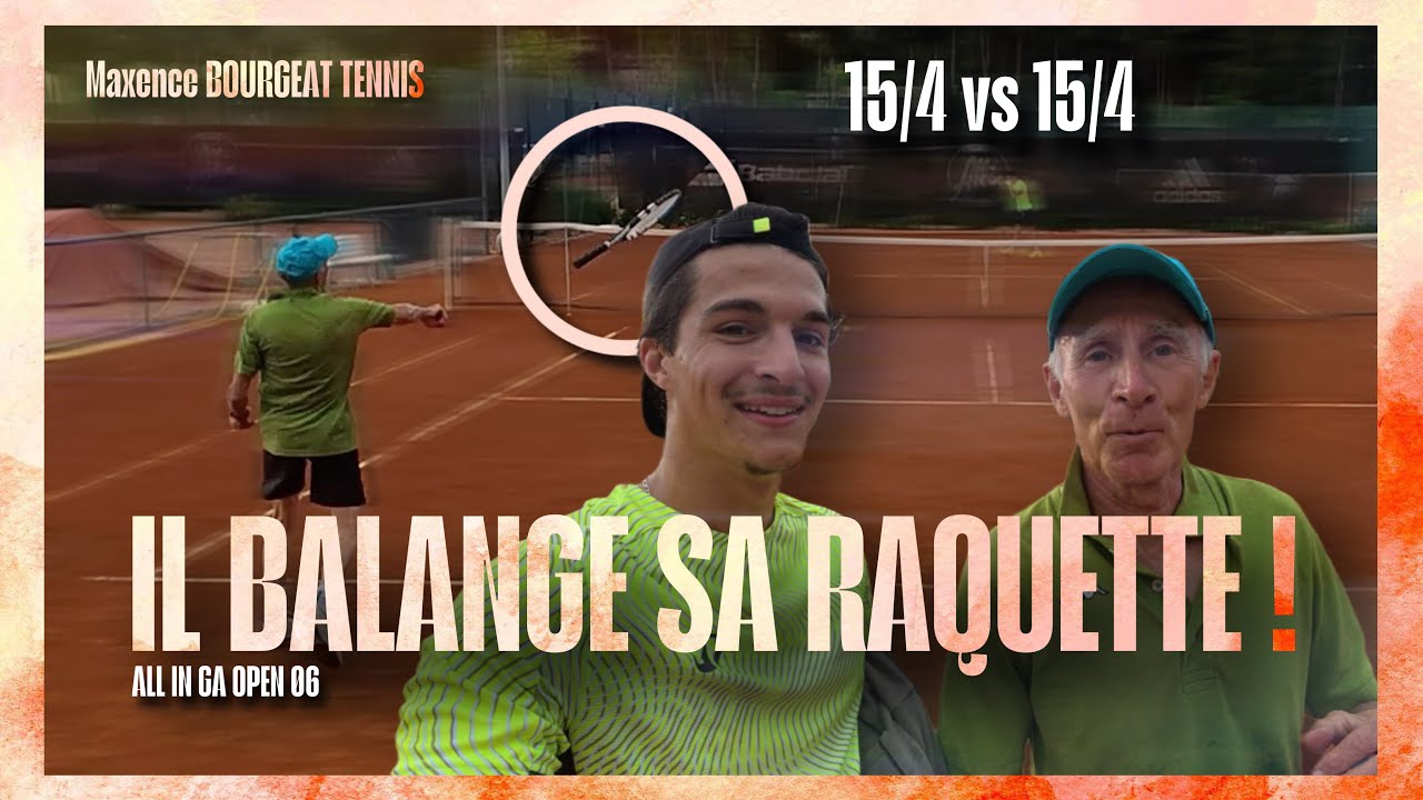 Le jour où mon adversaire a balancé sa raquette