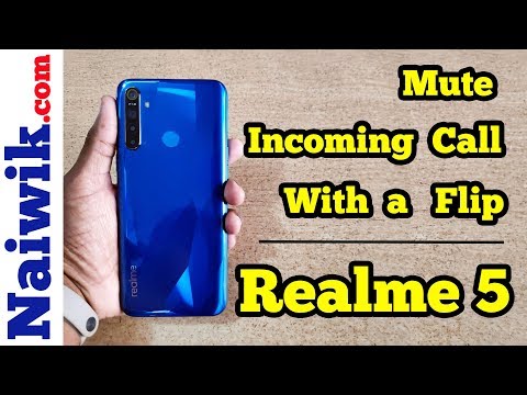 Mute Incoming call in Realme 5 & Realme 5 Pro