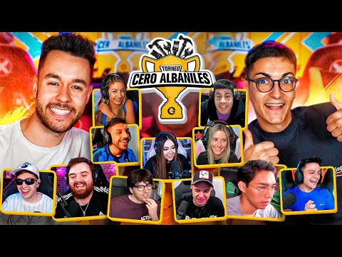 BEST MOMENTS OF MY FORTNITE TOURNAMENT "ZERO CONSTRUCTION WORKERS" WITH YOUTUBERS - TheGrefg