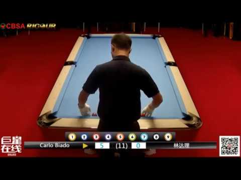 Carlo Biado vs Da Li Lin, World 9 Ball China Open 2017 L