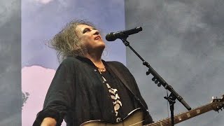THE CURE - emotional The Last Day of Summer performance at Arena Zagreb, Croatia - first row