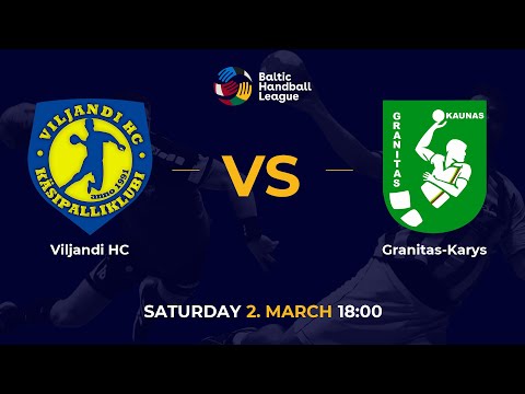 BHL 23/24: Viljandi HC - Granitas-Karys