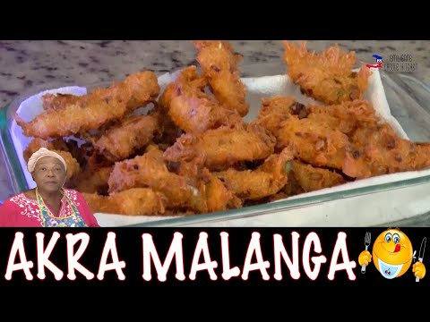 Vin Aprann Fè Akra | Haitian Accra | Akra Malanga #emiliennecreolekitchen