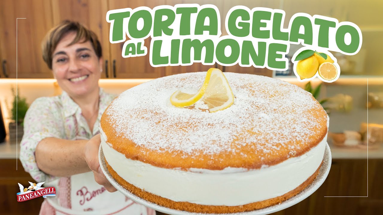 TORTA GELATO AL LIMONE Ricetta Facile - Fatto in Casa da Benedetta