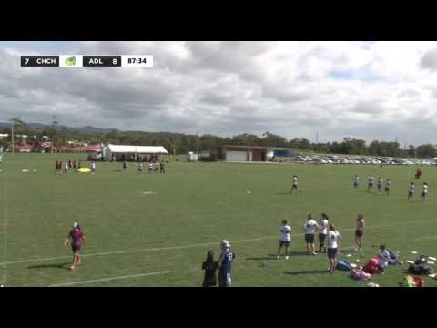 AUC2017 Women's - Chch Chicks (Christchurch) vs Zig Theory (Adelaide)