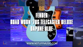Video thumbnail for Fender Vintera Road Worn '70s Telecaster Deluxe by N Stuff Music