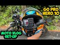 Making The Best Moto Vlogging Setup With GO PRO HERO 10