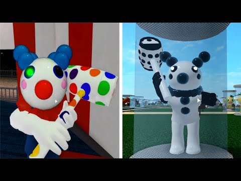 ORIGINAL PIGGY CLOWNY VS FAKE PIGGY CLOWNY JUMPSCARE