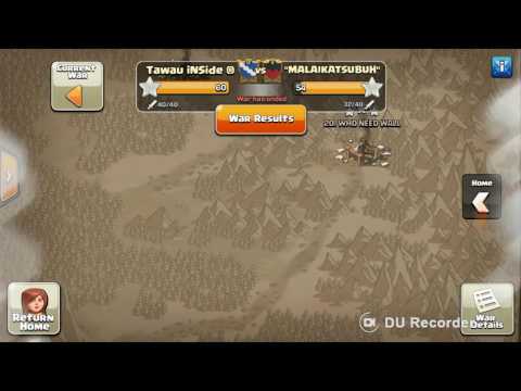 100% FULL STAR ATTACK WAR CLAN [tAwauiNside®1]  #SABAHANMAREE