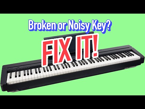How to Fix Repair Service Yamaha P45, P71, P125 Piano DIY
