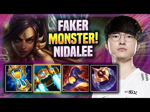 FAKER IS A MONSTER WITH NIDALEE! - T1 Faker Plays Nidalee JUNGLE vs Talon! | Preseason 2022