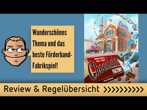 Chocolate Factory– Brettspiel – Review und Regelerklärung