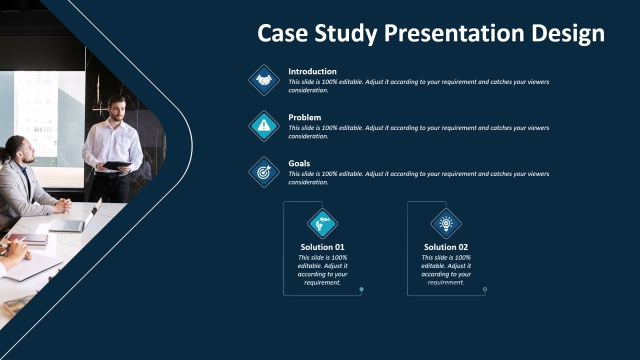 Case Study Presentation Design | Kridha Graphics