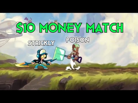 GBG | Poison vs StrickyWoods - $10 Money Match - 2022 - NA - Brawlhalla Show Match #249