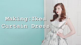 Making a Dress From Curtains - Part One
