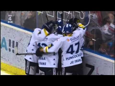 Finále extraligy Vítkovice - Třinec 4.série gól na 4:4 9.4.2011