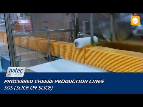 Natec Network Processed Cheese SOS Line | up to 5,900 SOS-slices per minute