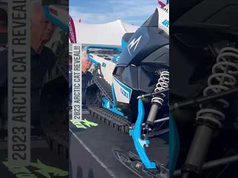 Haydays 2022 Arctic Cat 2023 Mountain sled reveal.. #arcticcat #snowmobile #polaris #skidoo