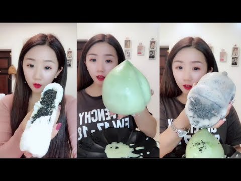 Sütlü Buz Yemek Videoları - #115 ASMR (Frozen Milk Eating)