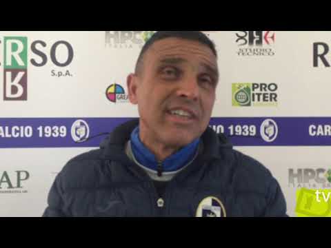 Gianni Maricca Vice allenatore Carbonia 14-02-2021 - Diario Sportivo