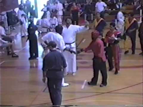 IMACF Champion Ritaka vs "Charles"; Ritaka vs Michael Sanitan, Chico, CA 1995