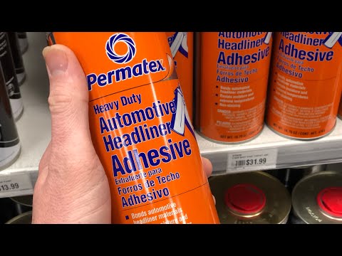 Permatex Dachhimmel- und Teppichkleber DEMONSTRATION