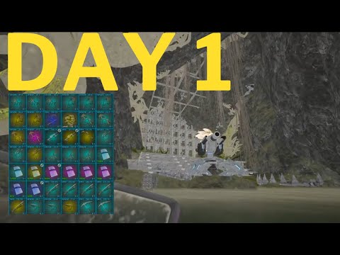 How We Dominated Day 1 And Claimed The Best Base Spot - ARK Survival Evolved