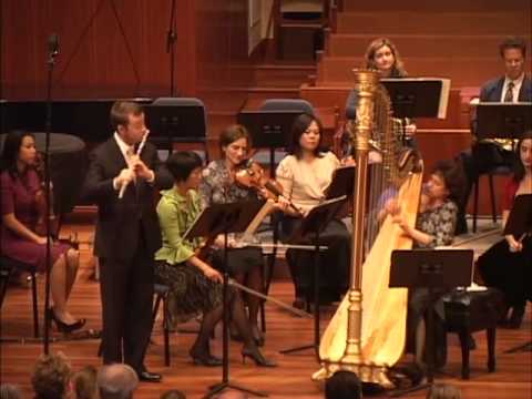 Mozart: Concerto for Flute & Harp, Mvt 3: Höskuldsson, Hoffman, Met Players