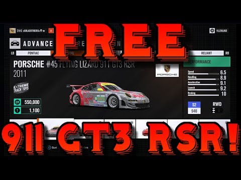 Forza Horizon 3: FREE PORSCHE #45 FLYING LIZARD... FINALLY!! - (Heavy Duty Steering Forzathon)