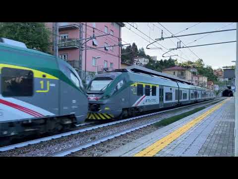 Trenord RE Milano Centrale - Tirano . ETR 526 + ETR 425. #4k