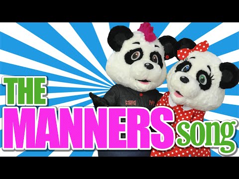 The Manners Song - Panda Party | Childrens Nursery Rhymes